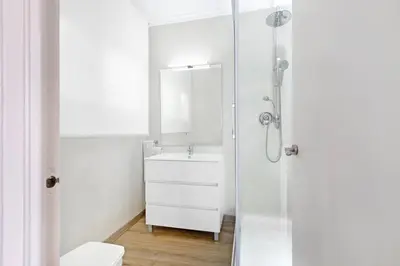 Un baño de Villa Erika Beach House