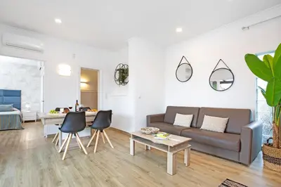 Zona de estar de Villa Erika Beach House