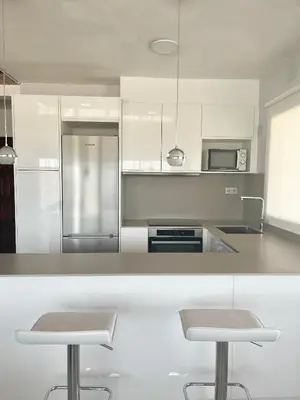 Una cocina o zona de cocina en Apartamento Tossa de Mar