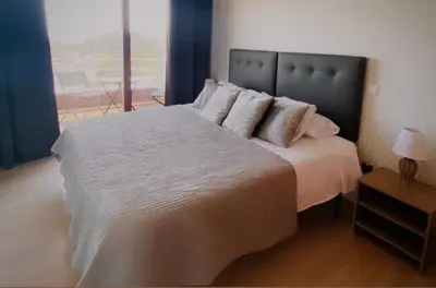 Cama o camas de una habitación en Apartamento Tossa de Mar