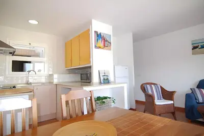 Una cocina o zona de cocina en Tamariu Beach 2 · Terrace Penthouse on the Beach