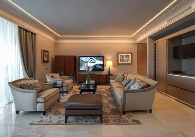 Una televisión o centro de entretenimiento en Alàbriga Hotel & Spa GL