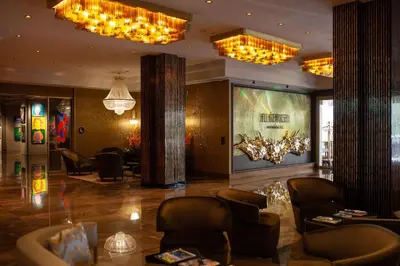 Zona de estar de Alàbriga Hotel & Spa GL