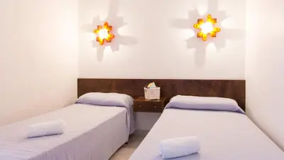 Cama o camas de una habitación en Oren 12 - Pals