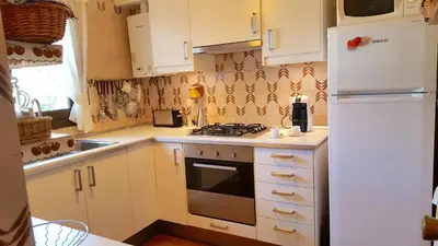 Una cocina o zona de cocina en Villa Prat Xirlo