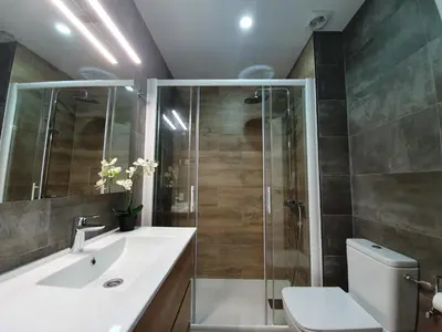 Un baño de Apartment Beach Front Sant Pol
