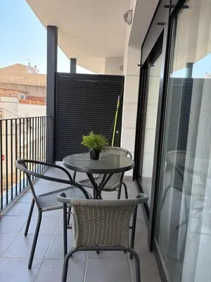 Un balcón o terraza de Apartamentos TDM