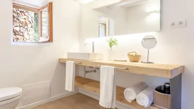 Un baño de Hotel Mas Pastora - Adults Only