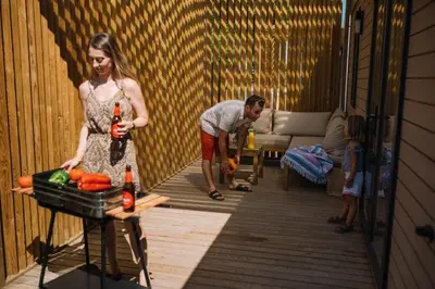 Clientes alojados en Camping Sènia Caballo de Mar