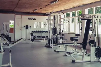 Gimnasio o instalaciones de fitness de Camping Sènia Caballo de Mar