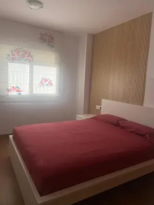 Cama o camas de una habitación en Apartamento Relualhu