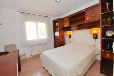 Cama o camas de una habitación en Apartament Duplex Llaverias