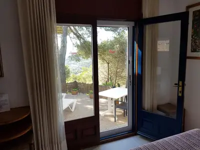 Un balcón o terraza de Hostal Sa Barraca - Adults Only