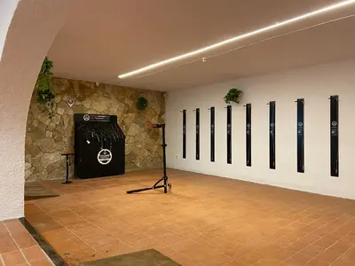 Gimnasio o instalaciones de fitness de Hotel GHT Neptuno-Tossa & Venus SPA