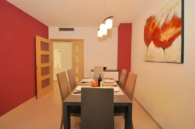Zona de estar de Apartment Mikki