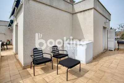 Plano de Blanco Apartament per 6 persones a 5 minuts de la Platja Gran