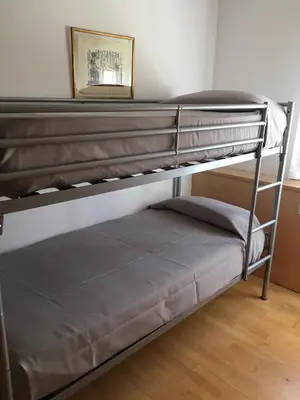 Cama o camas de una habitación en Malgrat de Mar Blvd Seaview Apartment