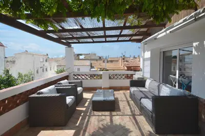 Un balcón o terraza de La Caseta - 078