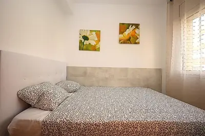 Cama o camas de una habitación en Apartment Mexica