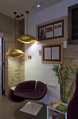 Zona de estar de Hotel Museu Llegendes de Girona