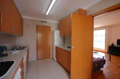 Una cocina o zona de cocina en Lets Holidays BEACH APARTMENT 3 in TOSSA DE MAR