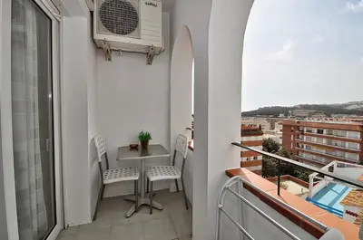 Un balcón o terraza de Apartment Wok