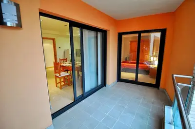 Cama o camas de una habitación en Apartment Acacias