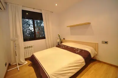 Cama o camas de una habitación en Villa Roselles