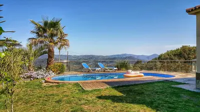 Paisaje cerca de esta villa