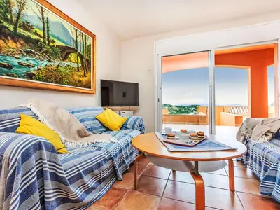 Zona de estar de Holiday Home Xarmada Marco by Interhome
