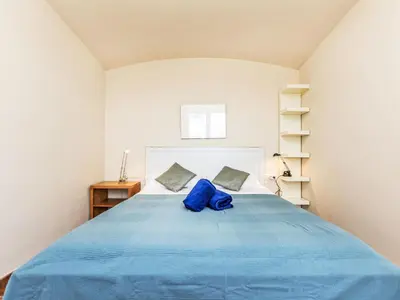 Cama o camas de una habitación en Holiday Home Xarmada Guillermo by Interhome
