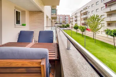 Un balcón o terraza de Vivalidays Alicia - Fenals - Lloret de Mar