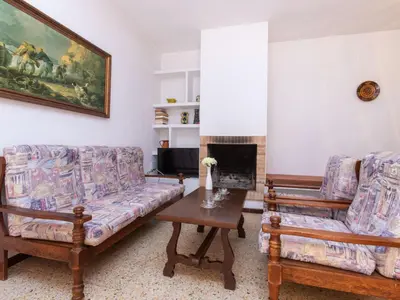 Zona de estar de Apartment S'Esquirol Nº3 by Interhome