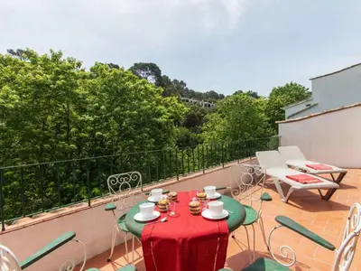 Un balcón o terraza de Apartment S'Esquirols Nº1 by Interhome