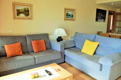 Zona de estar de Apartamento Ainara Garden Family