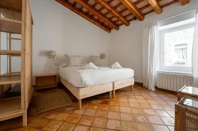 Cama o camas de una habitación en Deco - Casa Voltes Peratallada