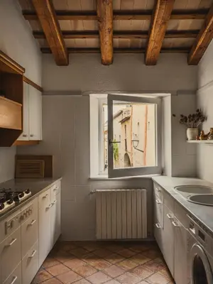 Una cocina o zona de cocina en Deco - Casa Voltes Peratallada