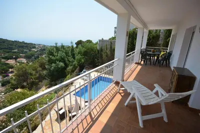 Un balcón o terraza de Lloret Apartments