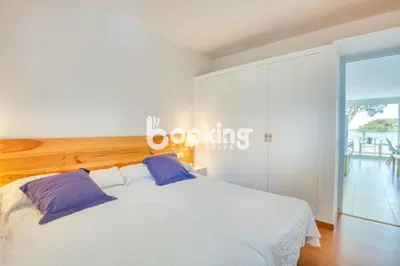 Cama o camas de una habitación en Kaminias II Apartament per 4 persones a Politur