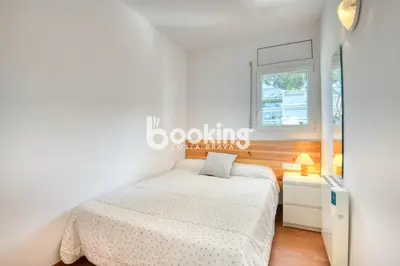 Cama o camas de una habitación en Kaminias II Apartament per 4 persones a Politur