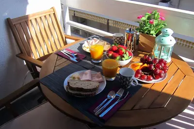 Comida en o cerca de este apartamento