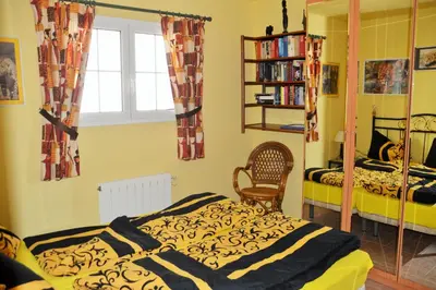 Cama o camas de una habitación en Can Jenny