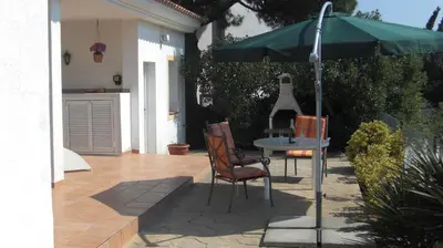 Un patio o zona al aire libre en Can Ronia