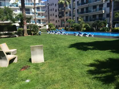 Piscina en o cerca de Apartamentos Jardín Turquesa