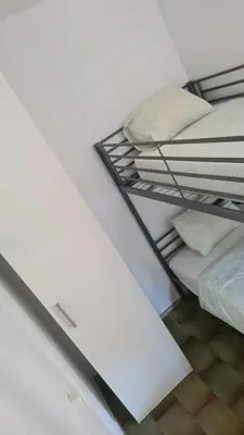 Cama o camas de una habitación en Lloret Centre Apartment