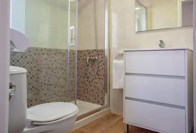 Un baño de Apartamentos AR Melrose Place