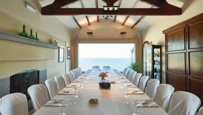 Un restaurante o sitio para comer en Hotel Costa Brava