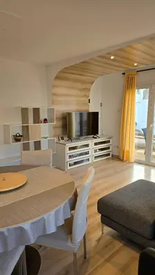 Zona de estar de Charming House in Palamós near Beaches