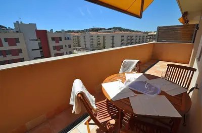 Un balcón o terraza de Apartment Arigata