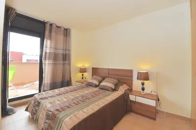 Cama o camas de una habitación en Apartment Arigata